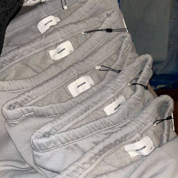 New Joah Brown Fitted Sweat Short - Picture 4 of 6